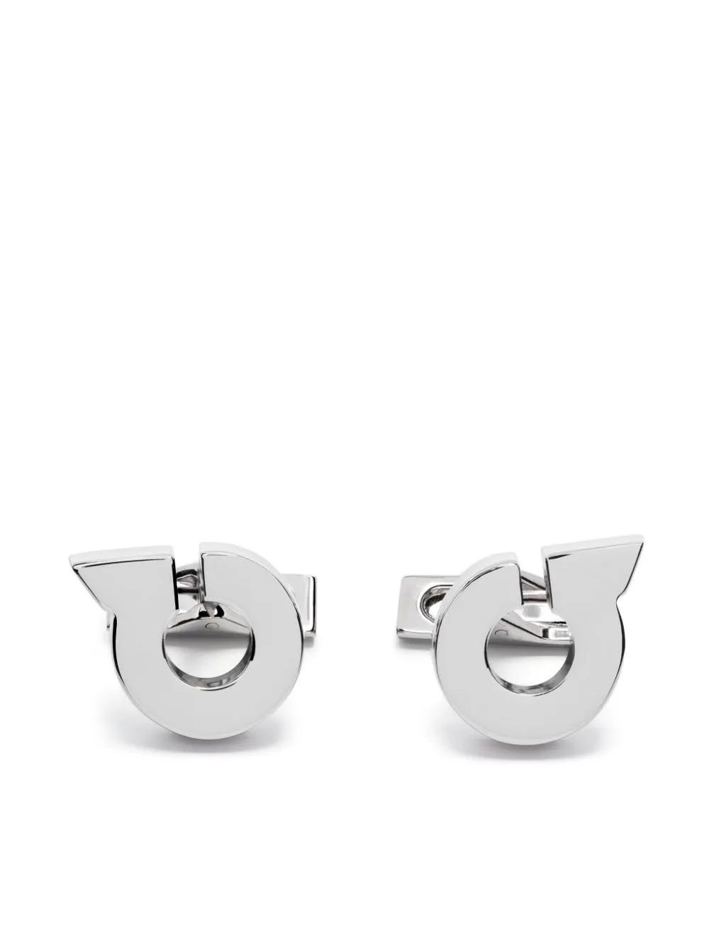 Ferragamo Gancini polished cufflinks Eraldo SB