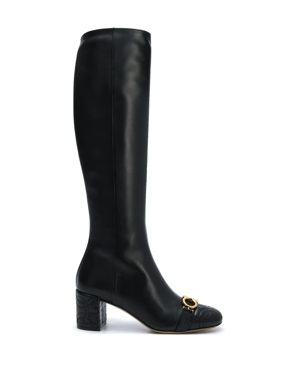 Ferragamo gancini boots best sale