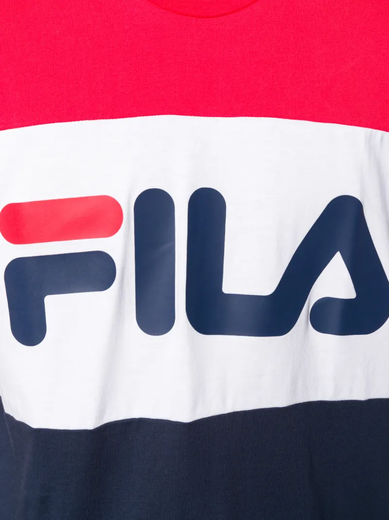 fila colour block t shirt