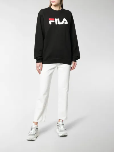 fila logo sweatshirt