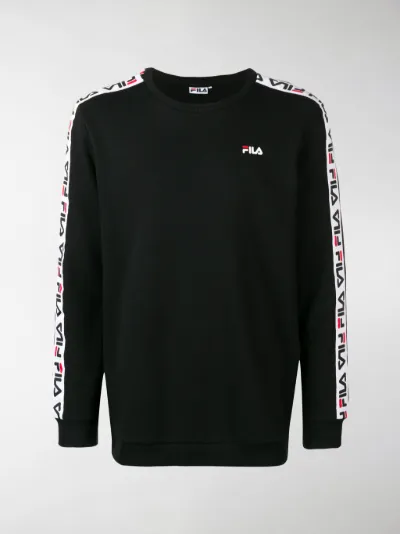 fila stripe crew sweatshirt