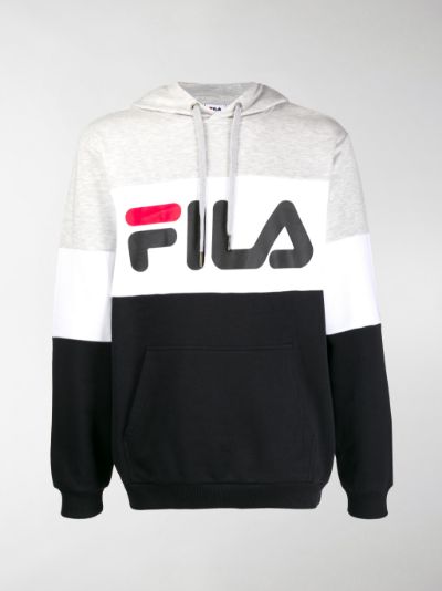 fila colour block hoodie