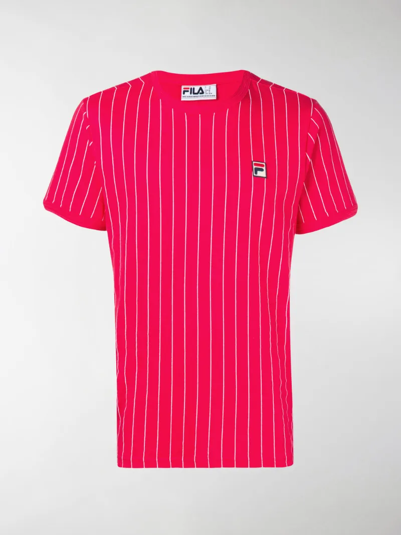 Fila striped logo T-shirt red | MODES