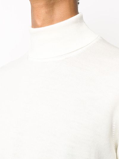 fine knit roll neck