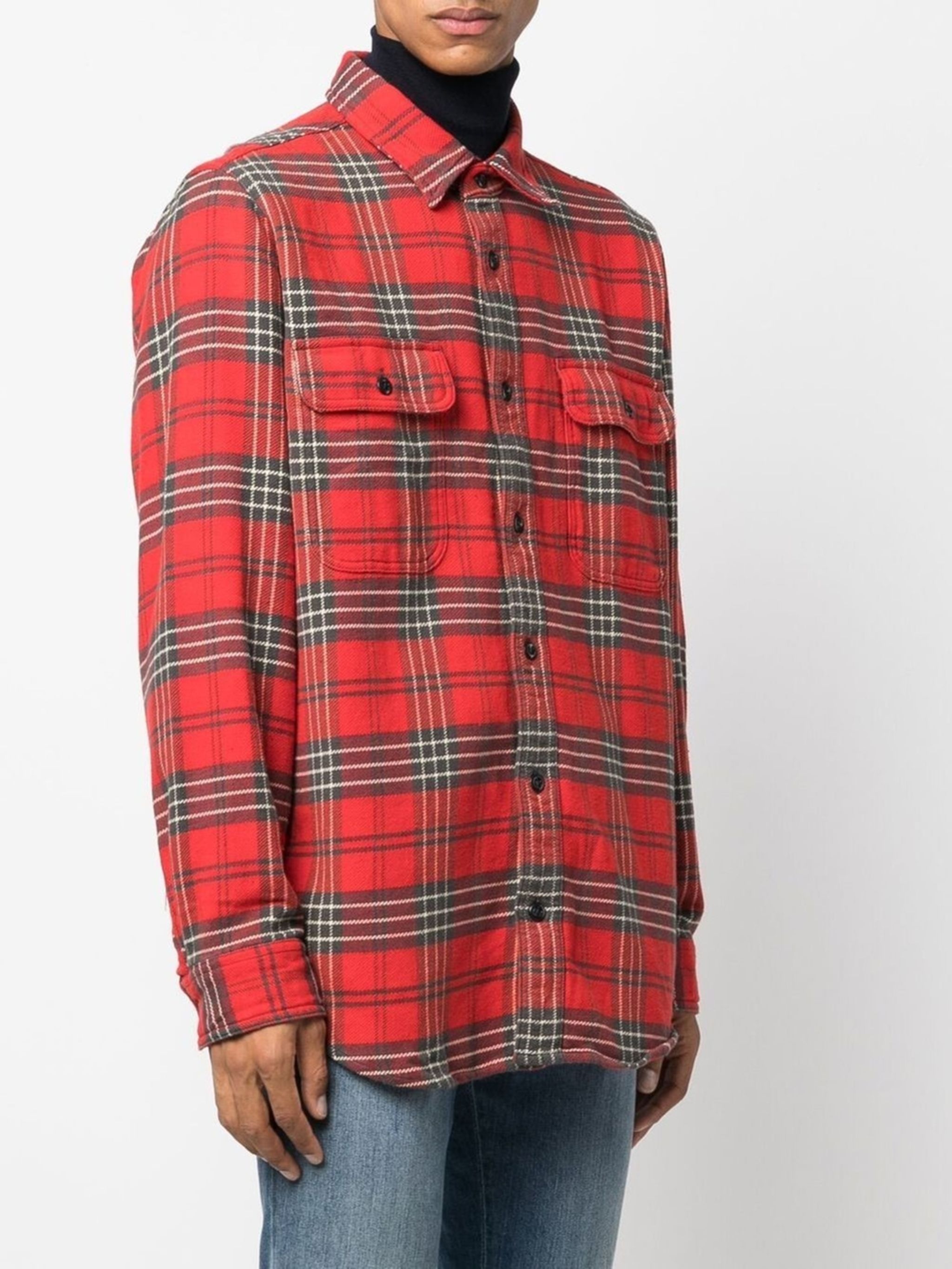 Camicia Con Motivo Tartan Filson Eraldo Com