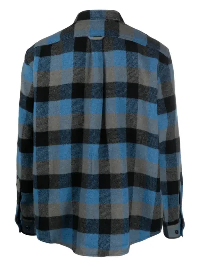 checked virgin wool shirt | Filson | Eraldo.com