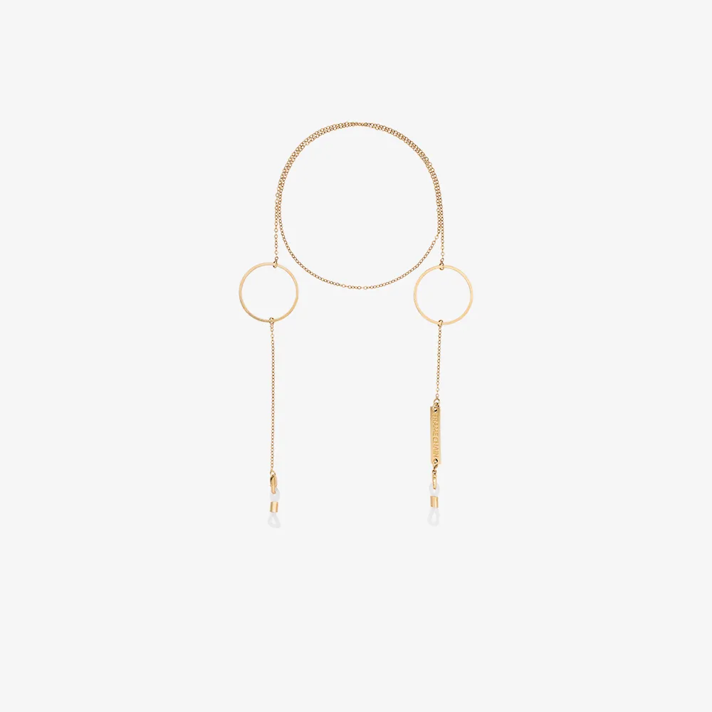 Frame Chain Gold Loop De Glasses Browns Frame Chain Gold Loop De Glasses