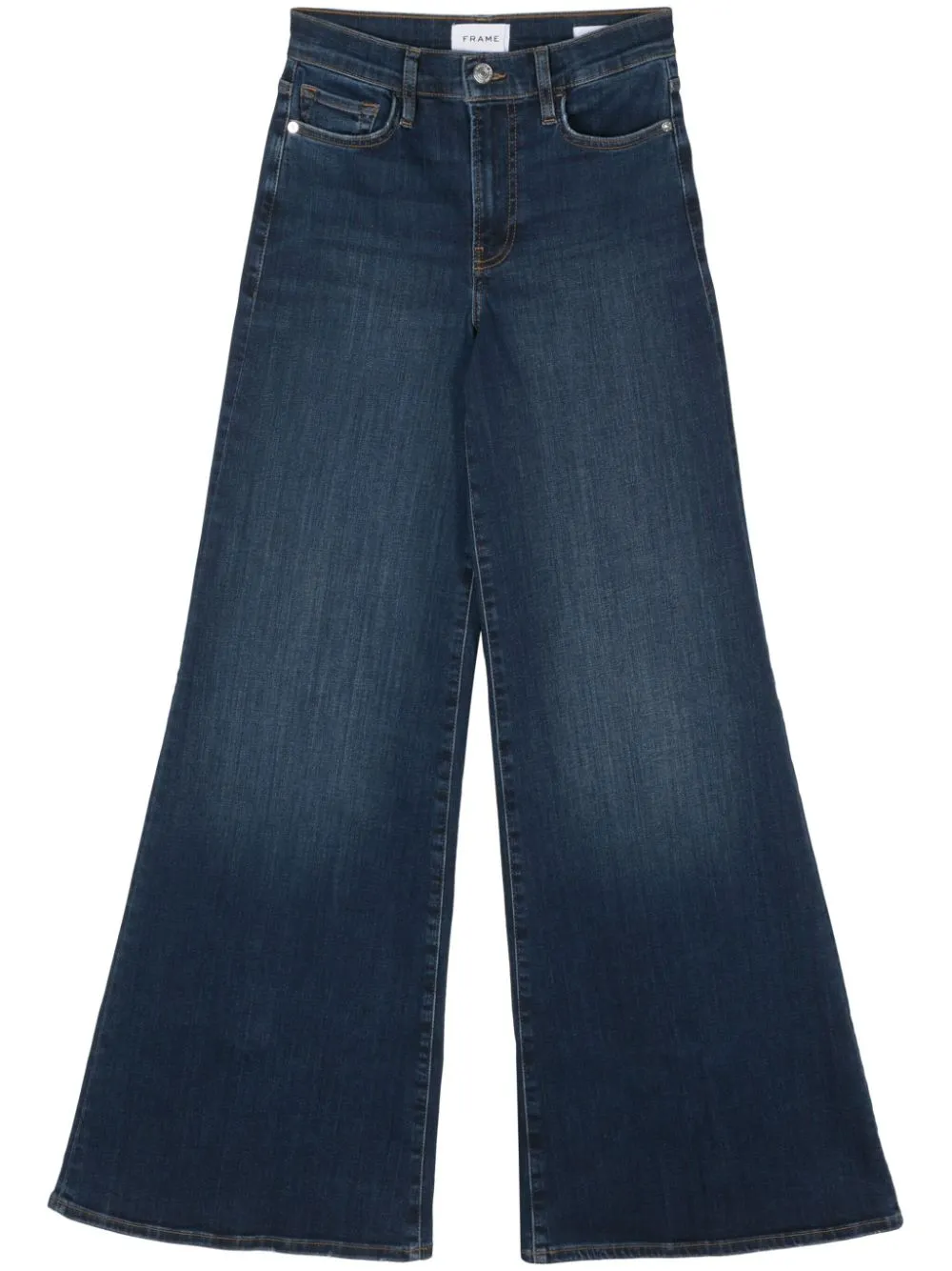 FRAME long length washed flared jeans Eraldo IO