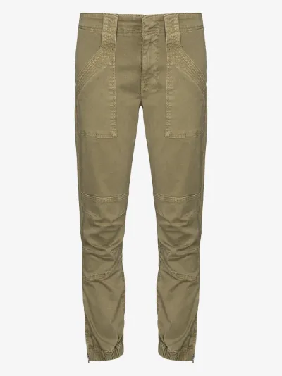 cargo cut off trousers