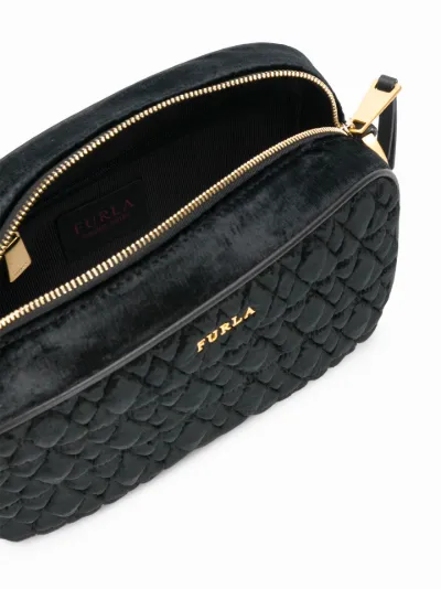 Furla pin cometa discount tote s onyx black