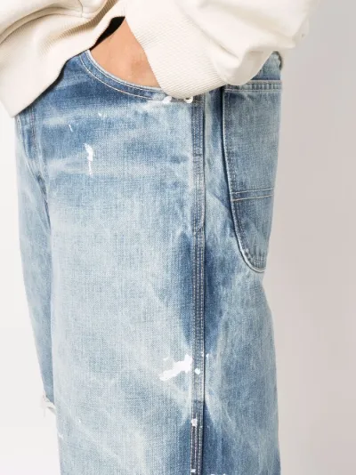 GALLERY DEPT. Carpenter raw-edge denim 