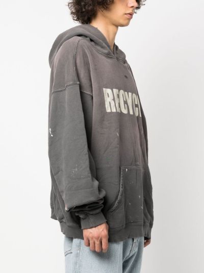 Yeezy on sale distressed hoodie