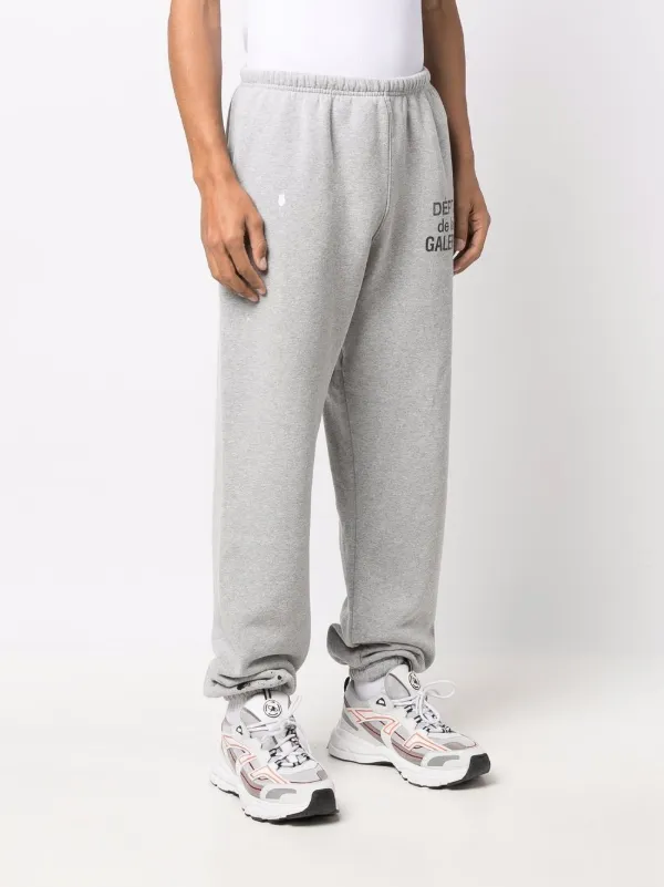 logoprint cotton track pants GALLERY DEPT.