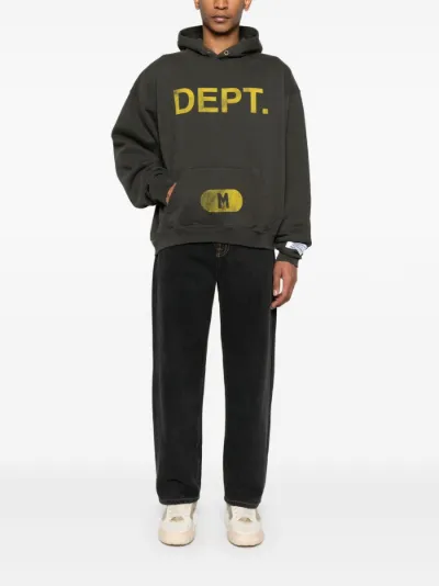 GALLERY DEPT. logo-print hoodie | Eraldo.com CC