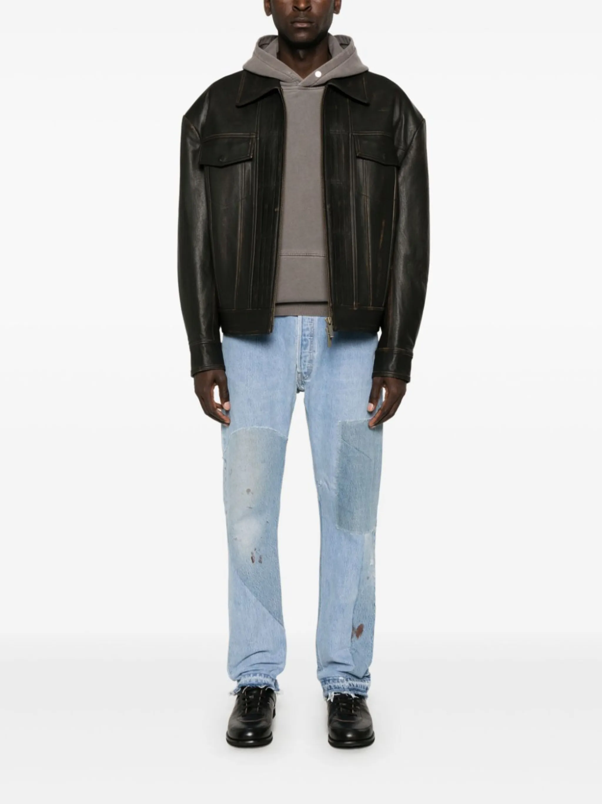 GALLERY DEPT. patchwork-detail jeans | Eraldo.com FK