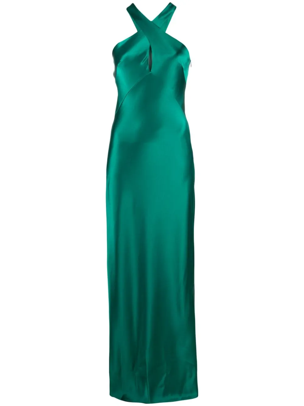 Galvan halter neck gown hot sale