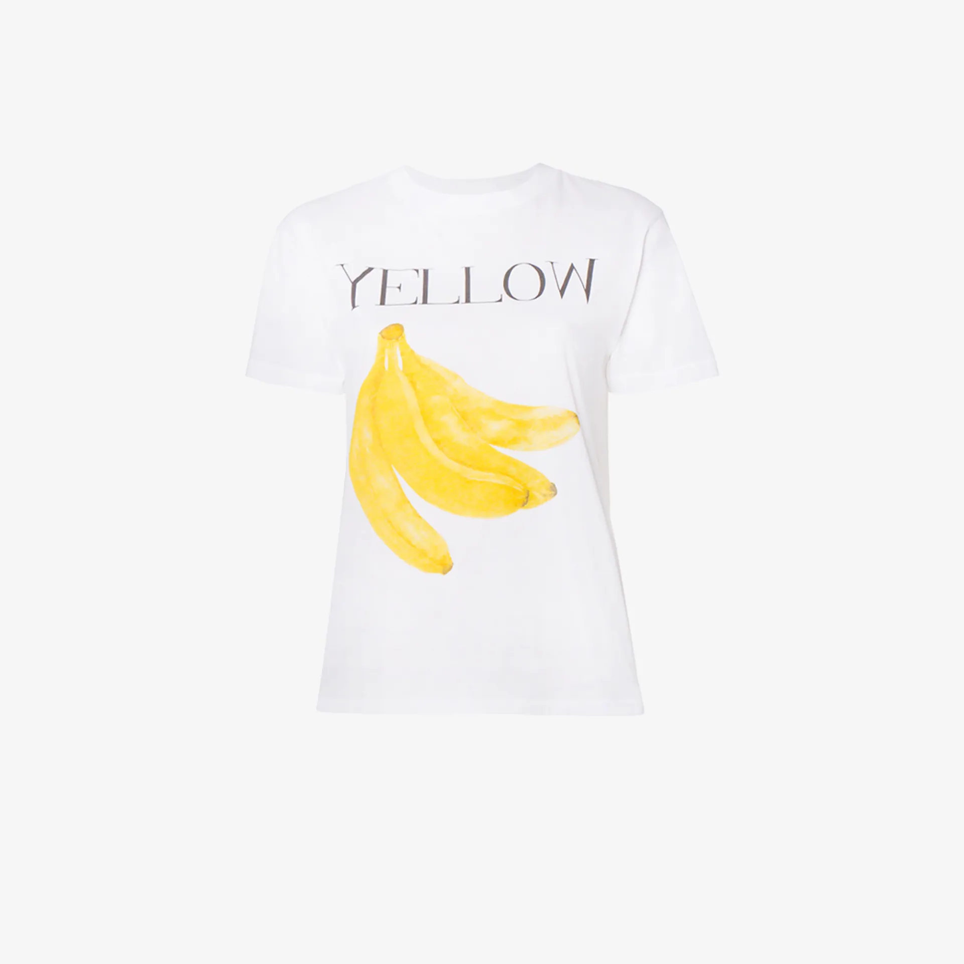 ganni banana t shirt