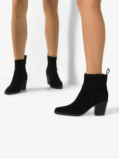 ganni black boots