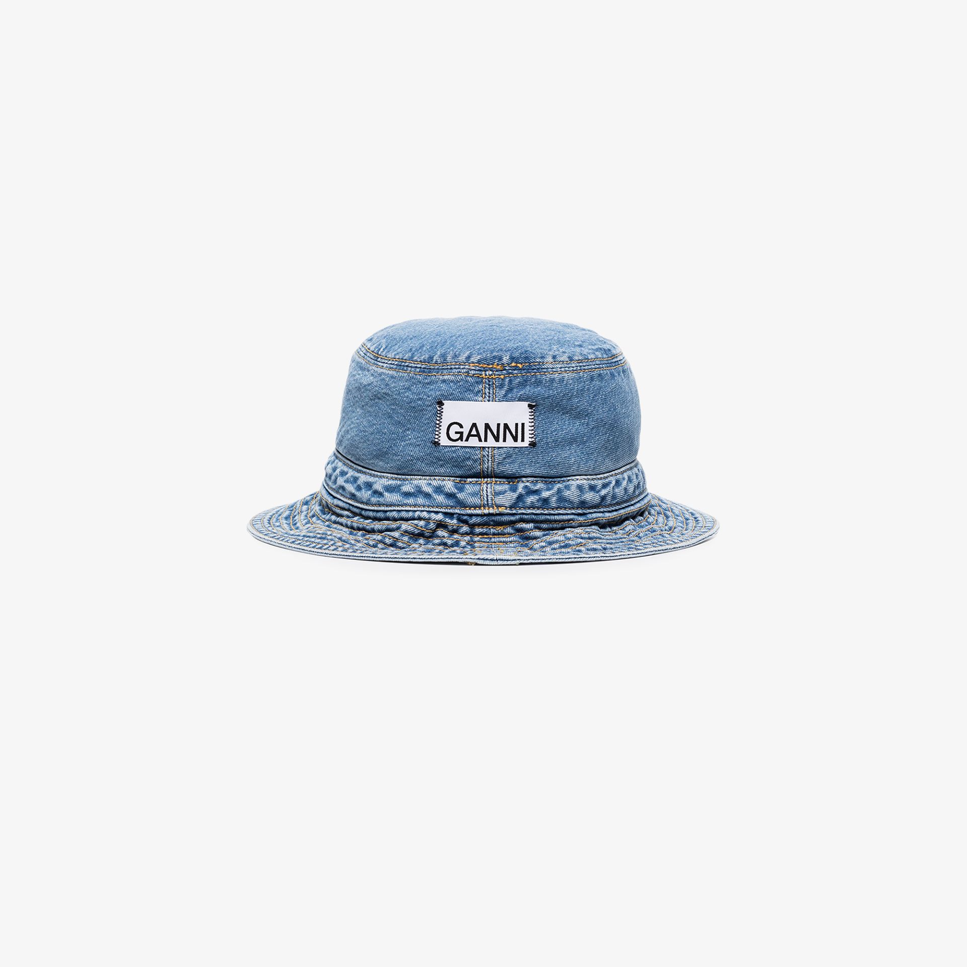 denim bucket hat