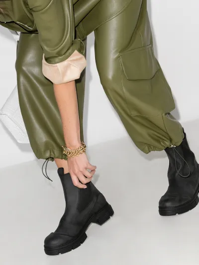ganni chelsea boots