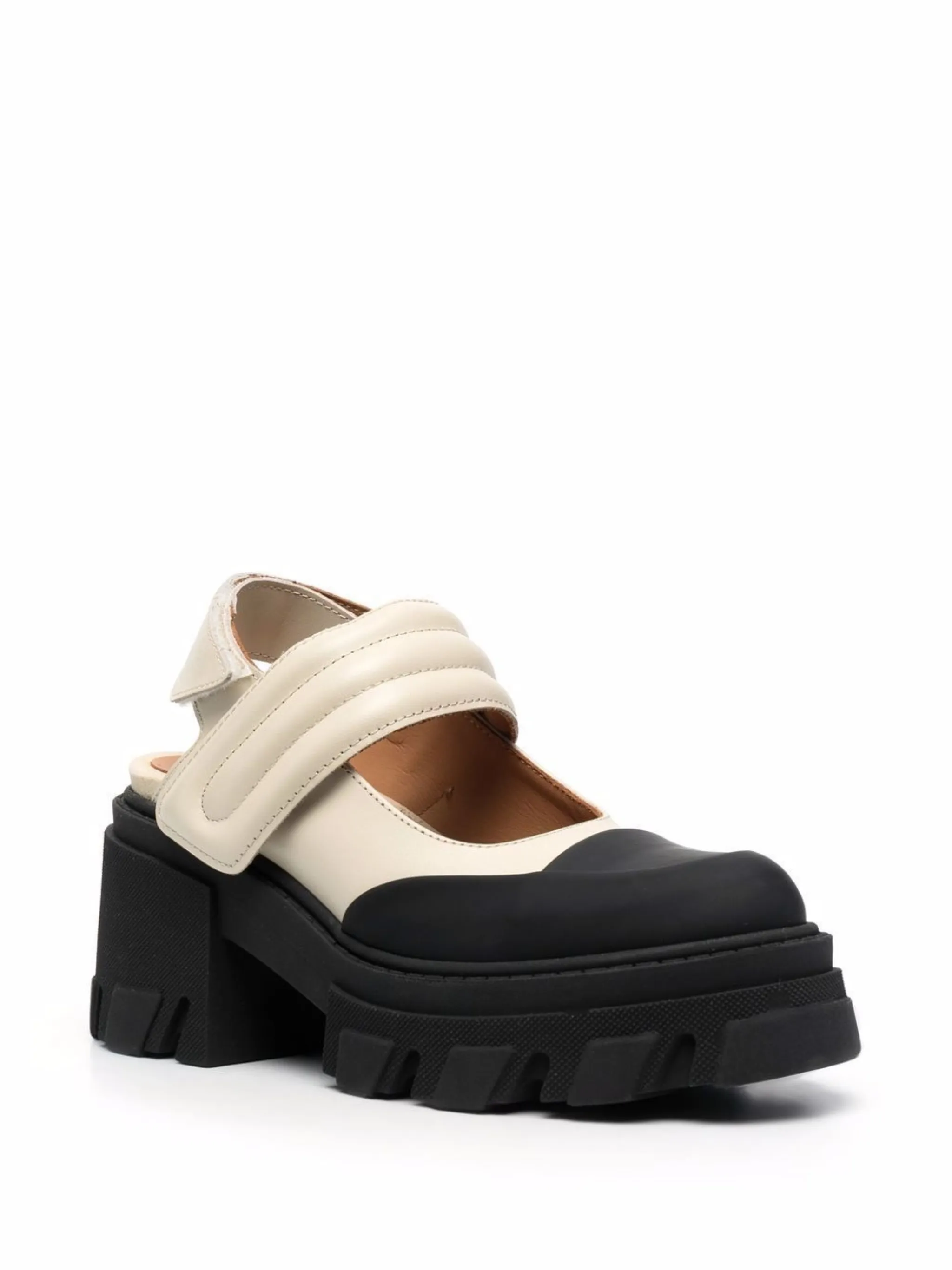 GANNI chunky-heel slingback pumps | Eraldo.com TV