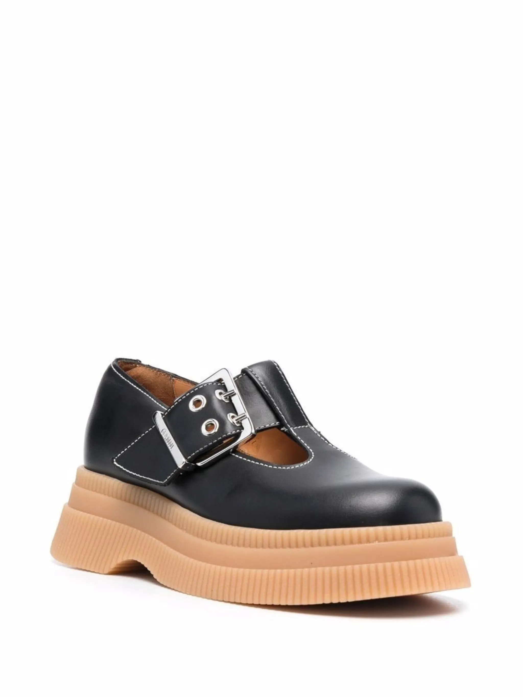 Creepers TStrap loafers GANNI US