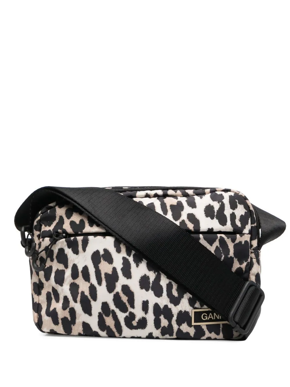 leopard print cross over bag