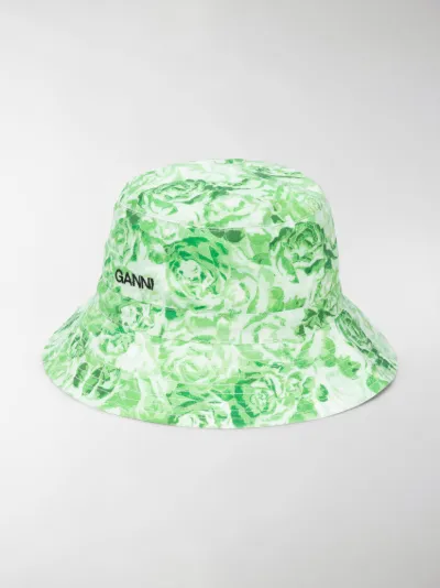Ganni floral bucket hat Clearance