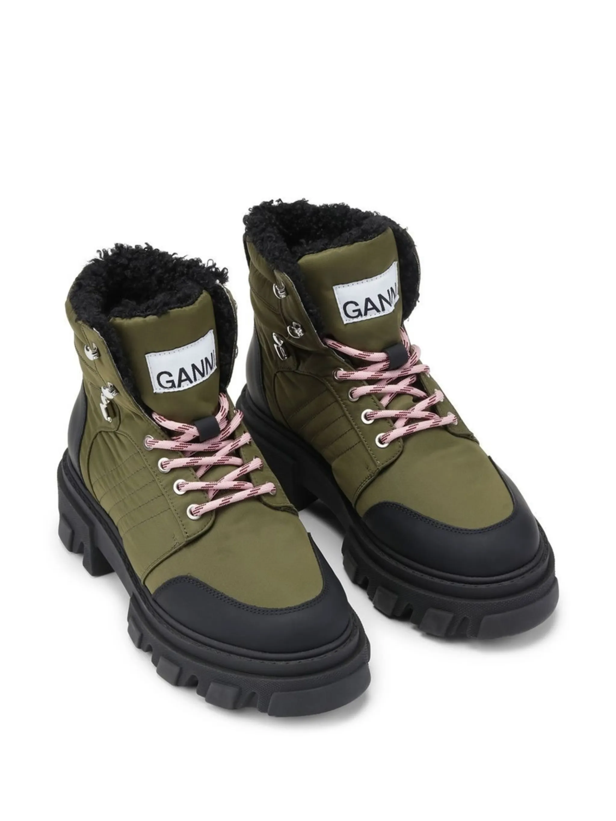GANNI Kalamata lace up hiking boots Eraldo FR