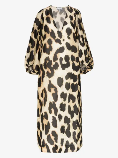 ganni animal print