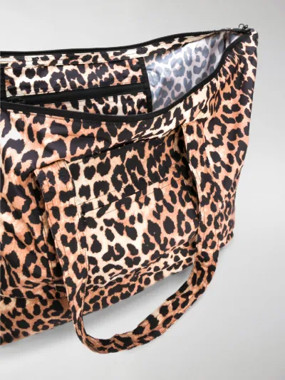 leopard print messenger bag