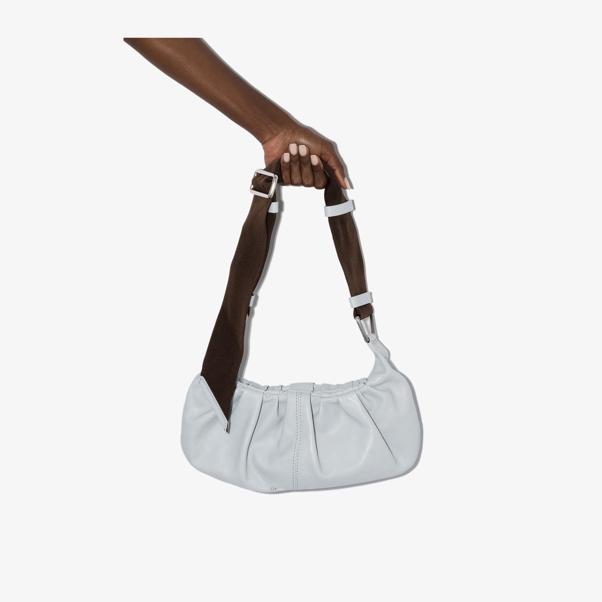 light blue small bag