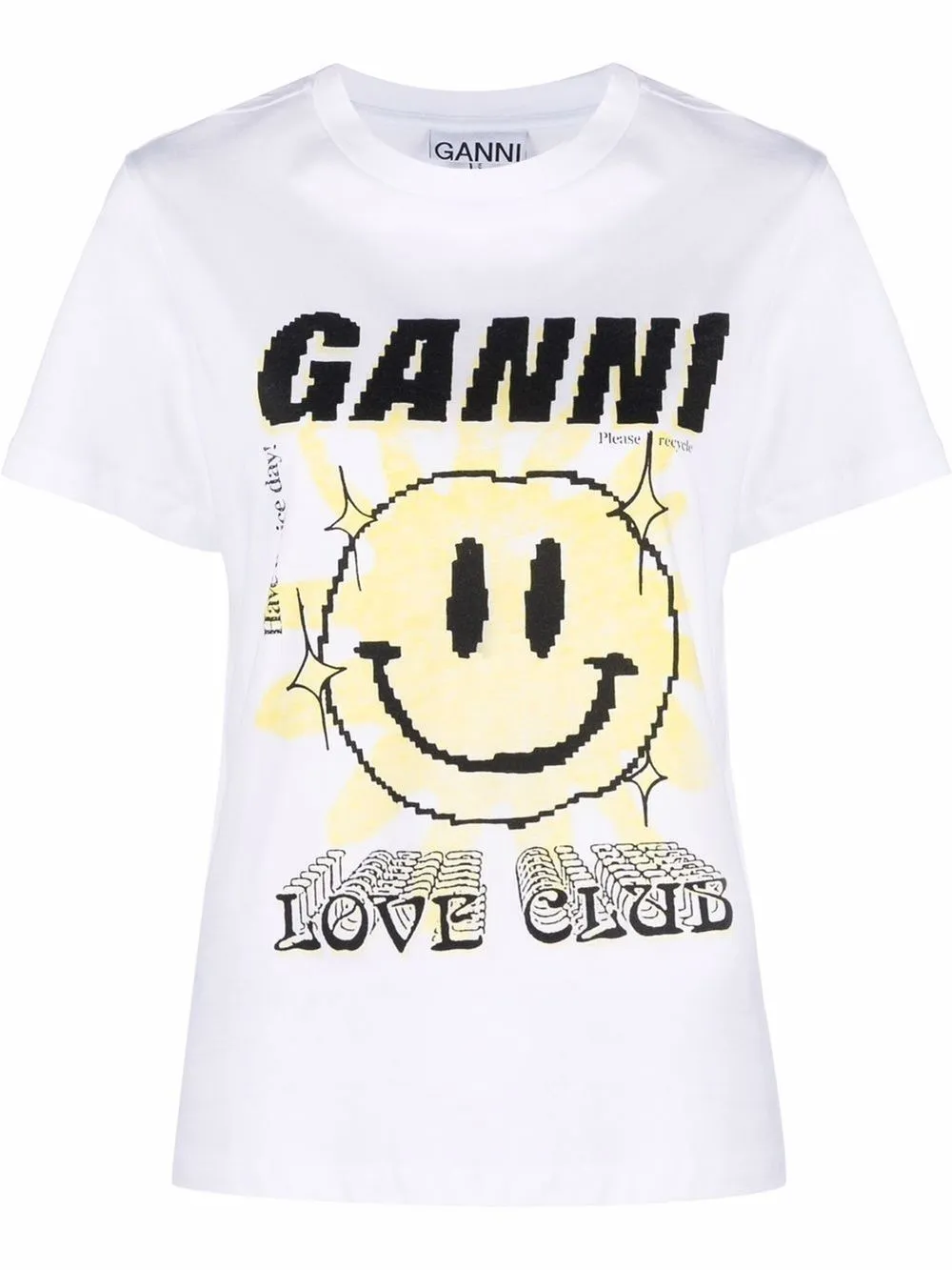 日本販売正規品 【Ganni】ラブクラブTシャツ | tonky.jp