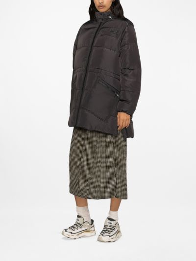 Oversized Tech puffer midi jacket | GANNI | Eraldo.com DE