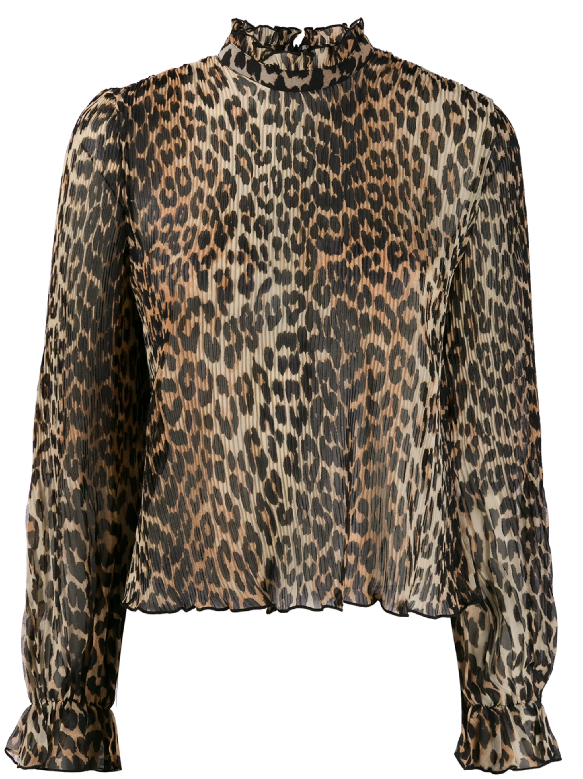 The new Society Gannin Blouse Leopard 2Y cheapest