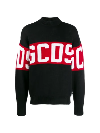 maglione gcds collo alto