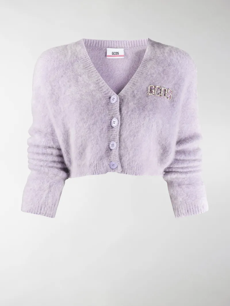 button up cardigan cropped