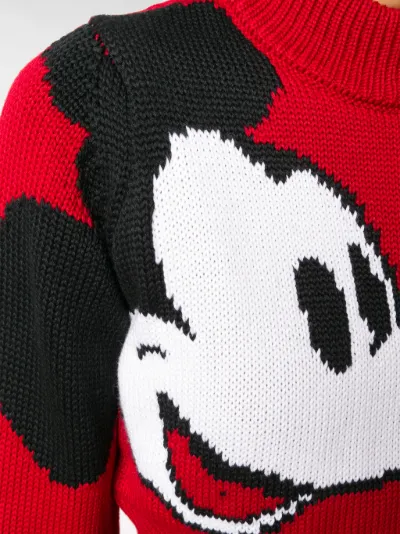 mickey mouse knit sweater