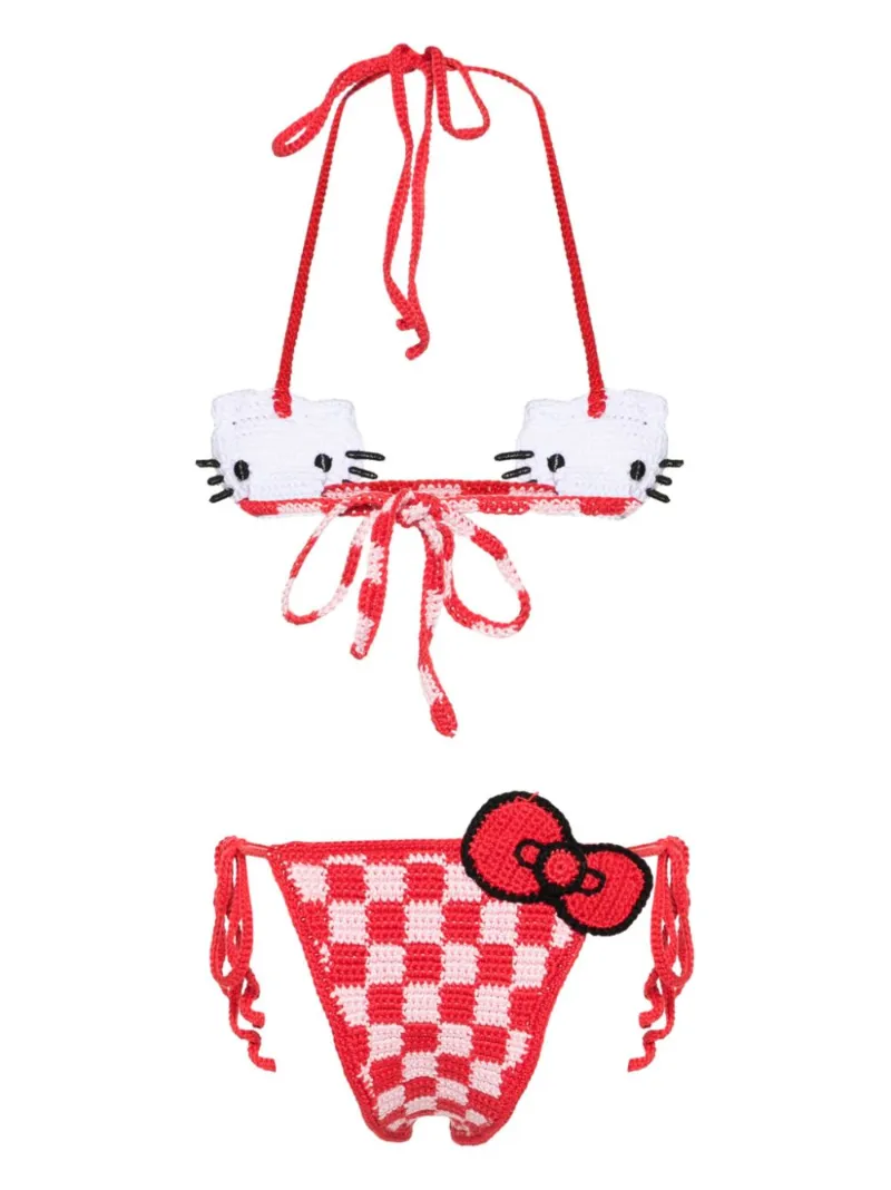 Hello Kitty crochetknit bikini Gcds