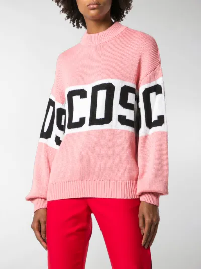gcds pink sweater