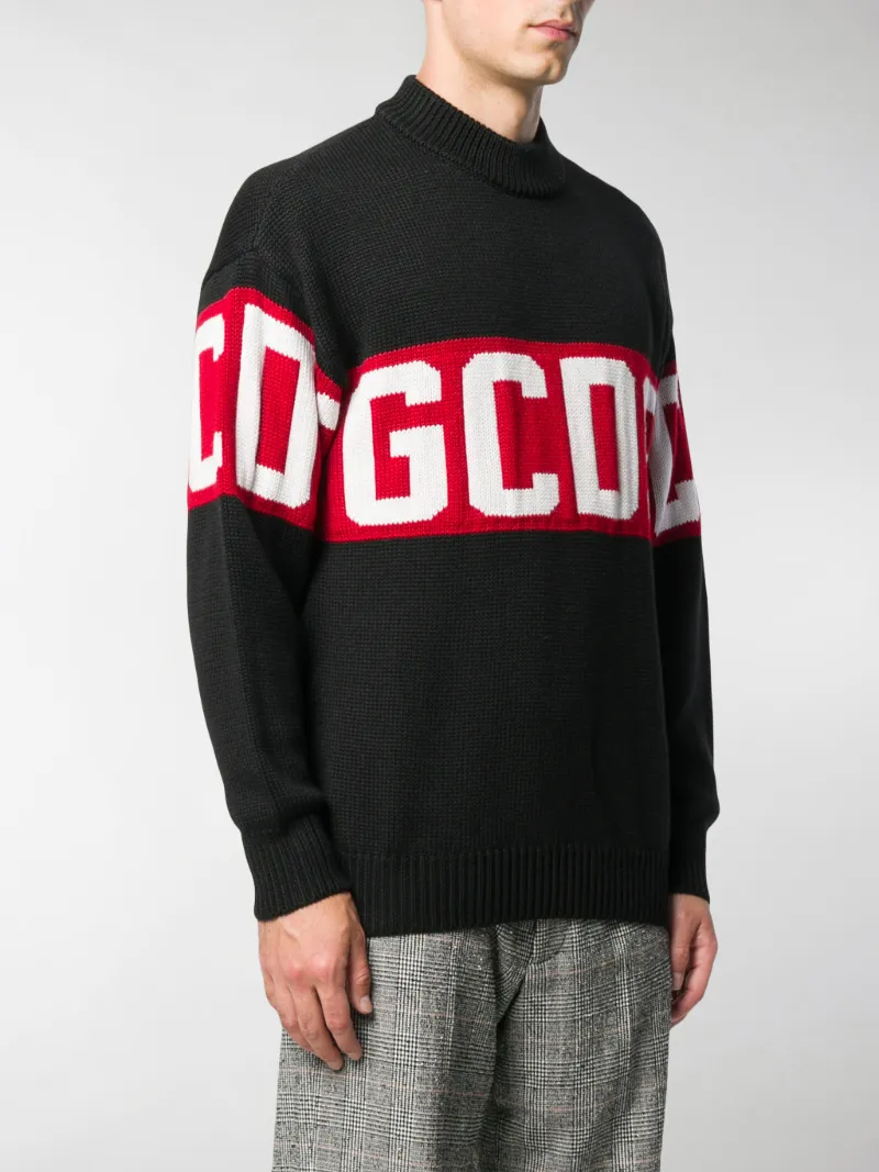 maglione gcds collo alto