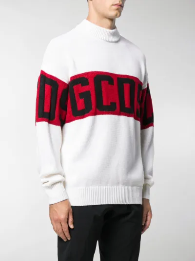 maglione gcds collo alto