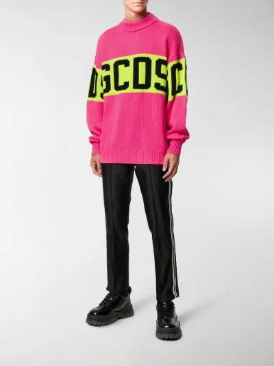maglione gcds rosa