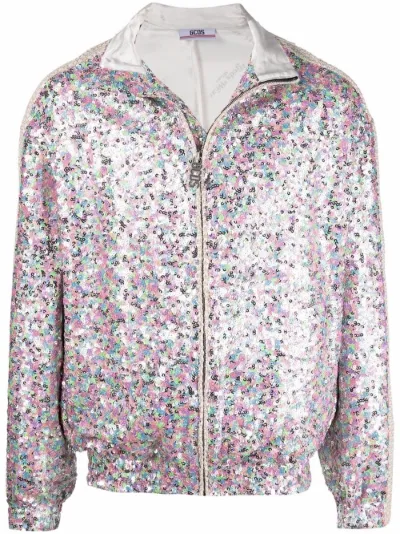 embellished bomber jacket