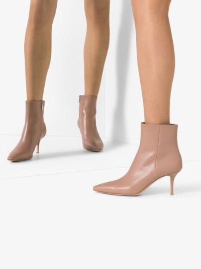 beige stiletto ankle boots