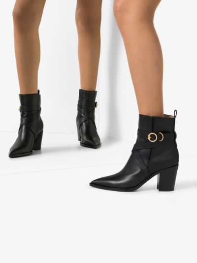 gianvito rossi black ankle boots
