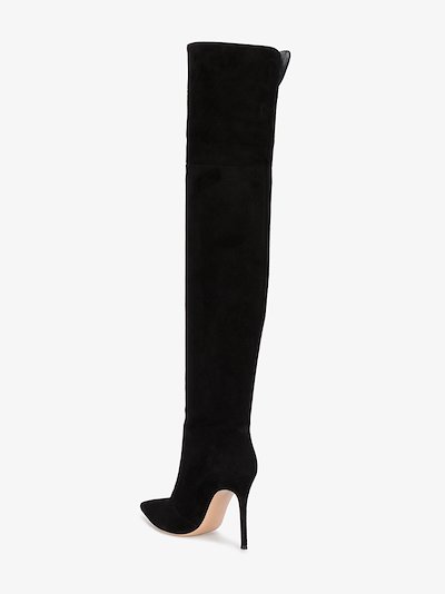 gianvito rossi over the knee suede boots
