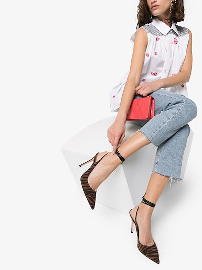 gianvito rossi brown pumps