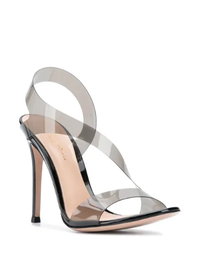 gianvito rossi clear sandals