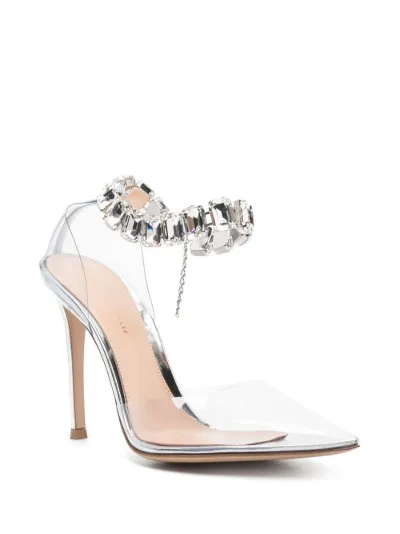 sergio rossi clear pumps